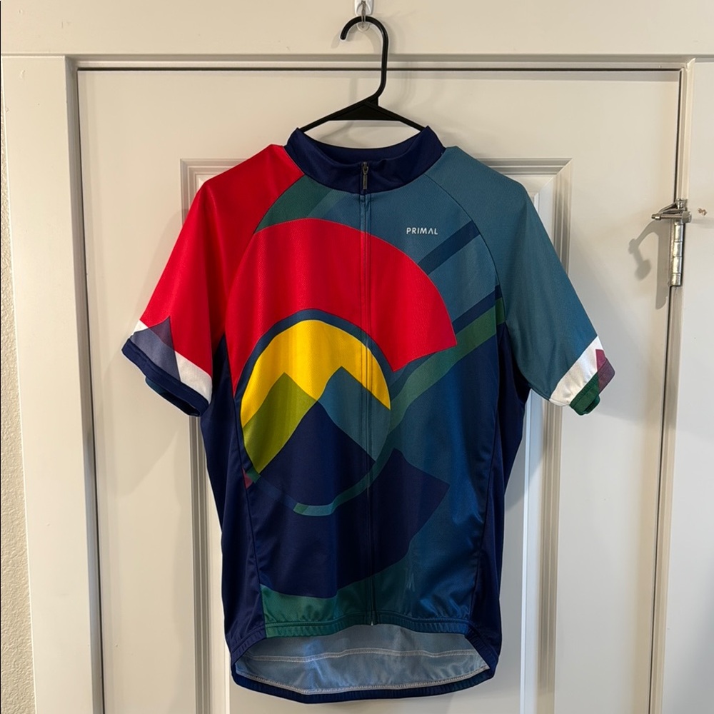 Men's Multicolor Colorado Cycling Jersey